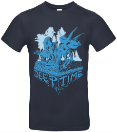 T-shirt Deep Time-Mesozoico