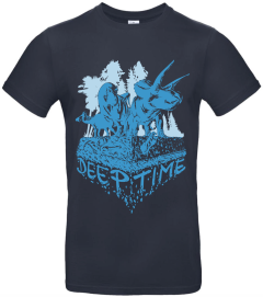 T-shirt Deep Time-Mesozoico-XS